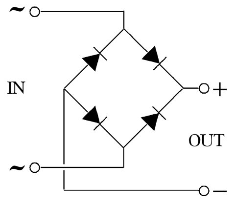 File:4 diodes bridge rectifier.jpg