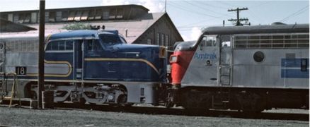Example of a Cab unit, ALCO PA and EMD F unit.