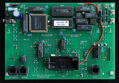 Rear panel of CS2. This one has the version 430 ROM